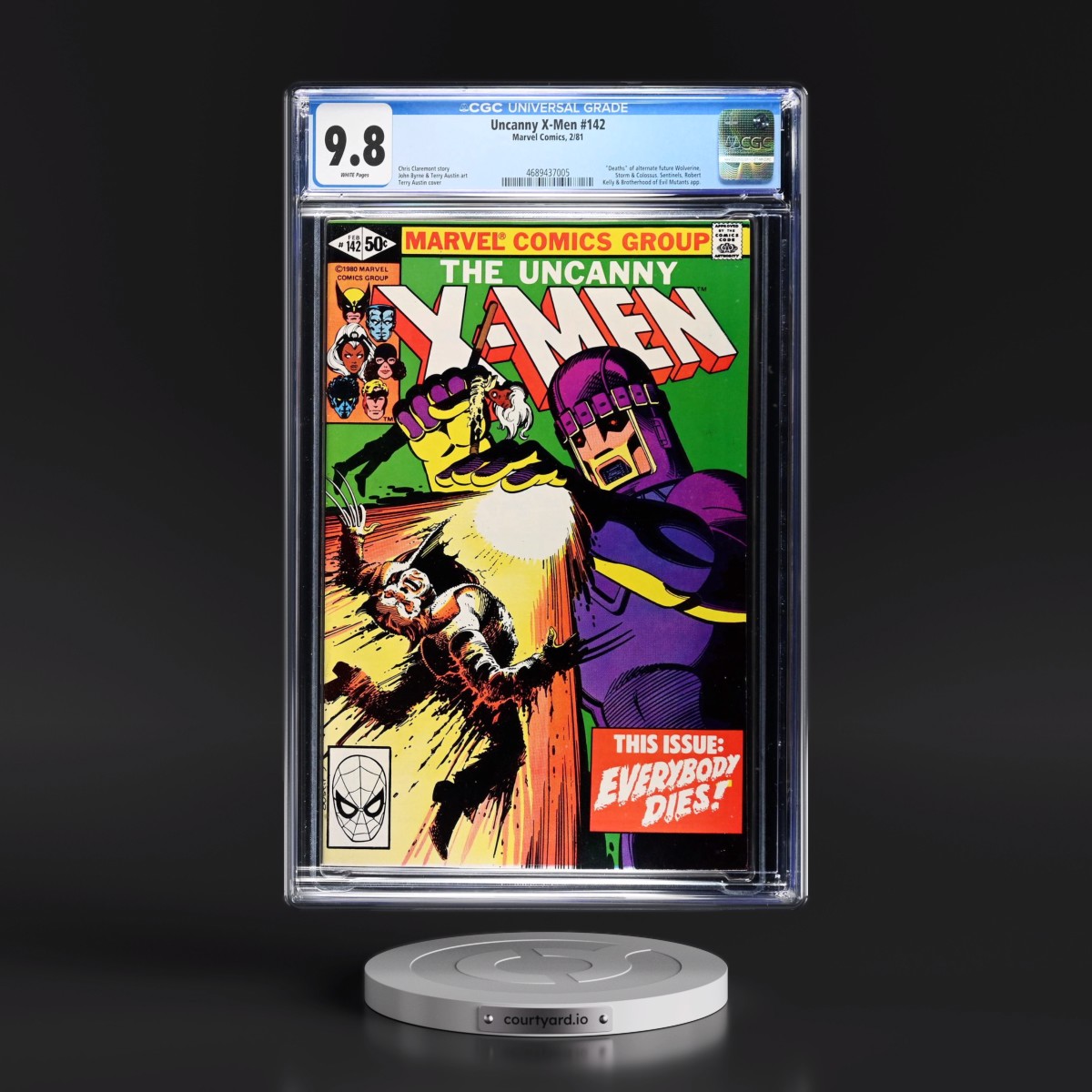 Uncanny X-Men #142 CGC 9.8 White Pages (Marvel Comics, 2/81) - Universal