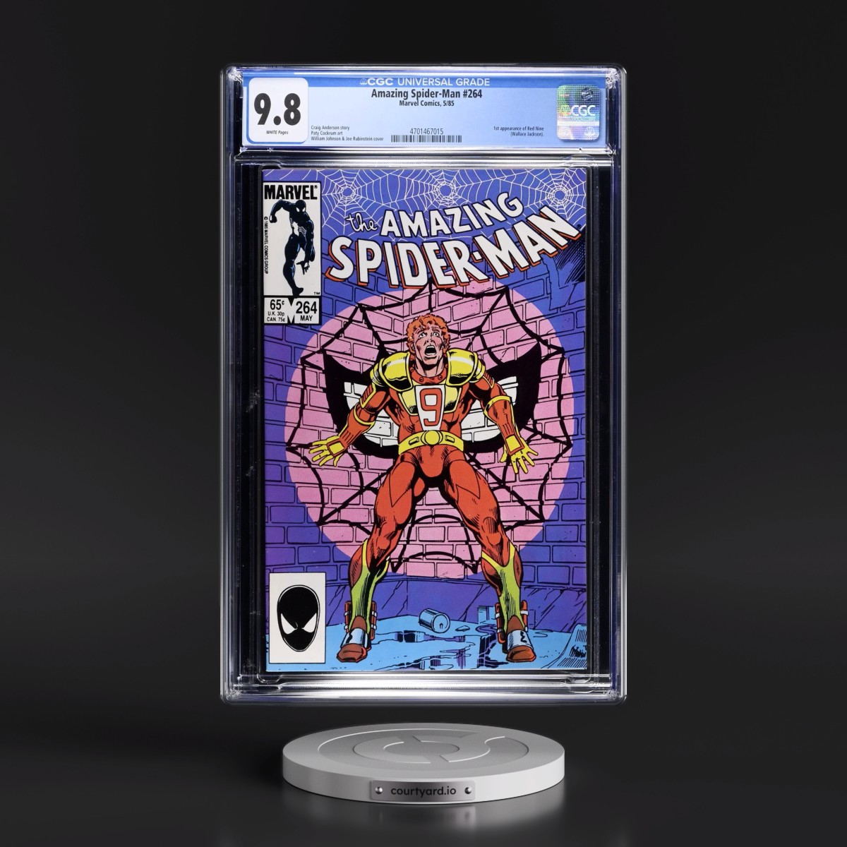 Amazing Spider-Man #264 CGC 9.8 White Pages (Marvel Comics, 5/85) - Universal