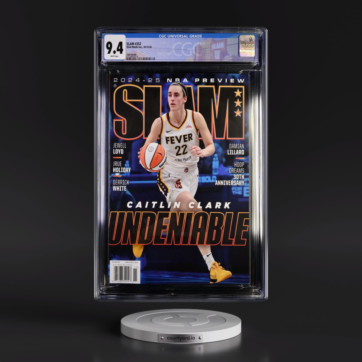 SLAM #252 CGC 9.4 White Pages (Slam Media Inc., 10-11/24) - Universal Clark Variant