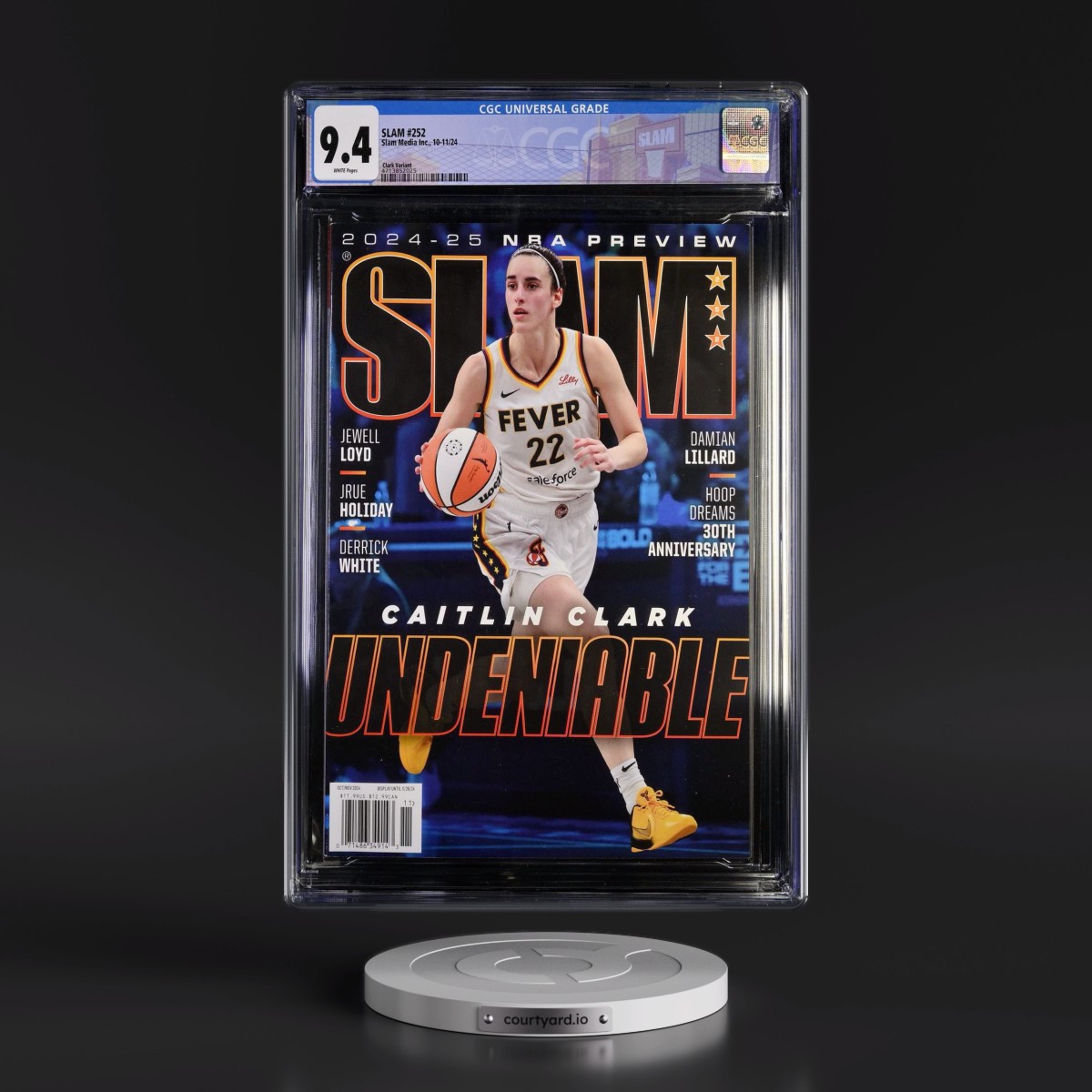 SLAM #252 CGC 9.4 White Pages (Slam Media Inc., 10-11/24) - Universal Clark Variant
