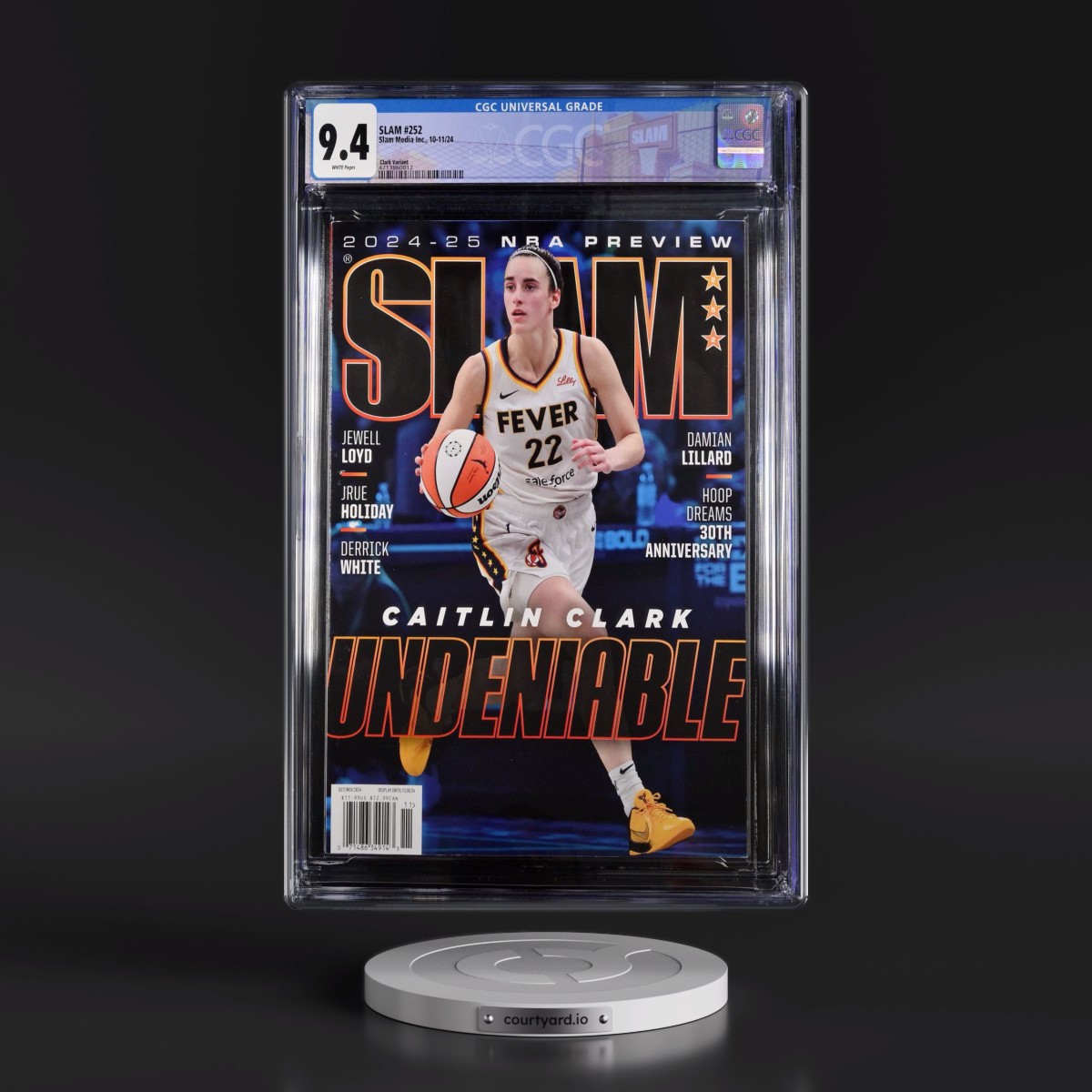 SLAM #252 CGC 9.4 White Pages (Slam Media Inc., 10-11/24) - Universal Clark Variant