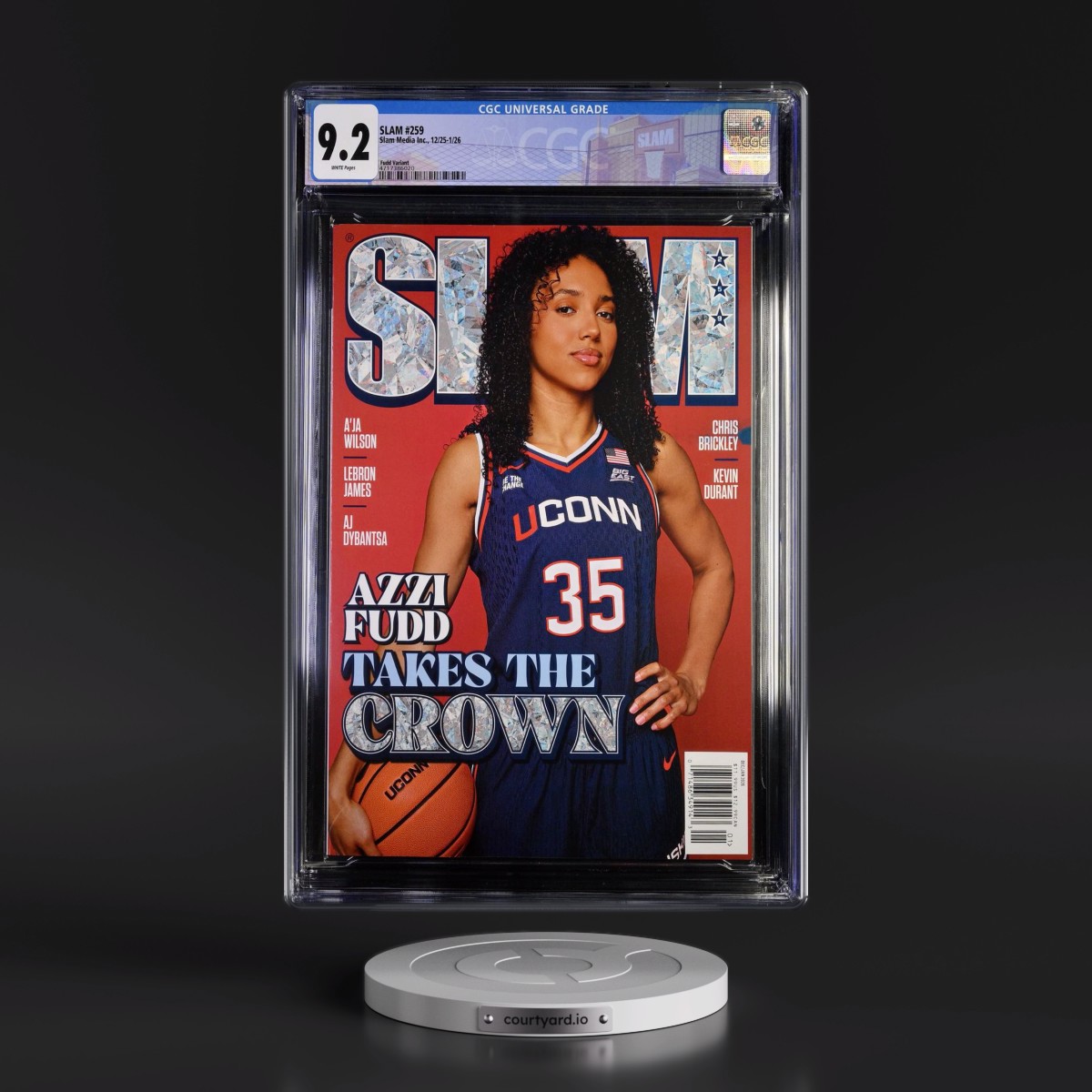 SLAM #259 CGC 9.2 White Pages (Slam Media Inc., 12/25-1/26) - Universal Fudd Variant