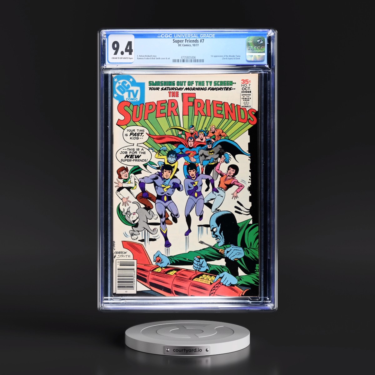 Super Friends #7 CGC 9.4 Cream to Off-white Pages (DC Comics, 10/77) - Universal