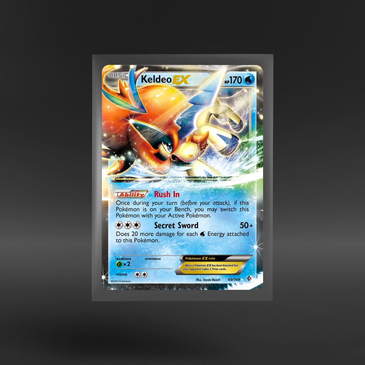 Boundaries Crossed #49/149 Keldeo-EX