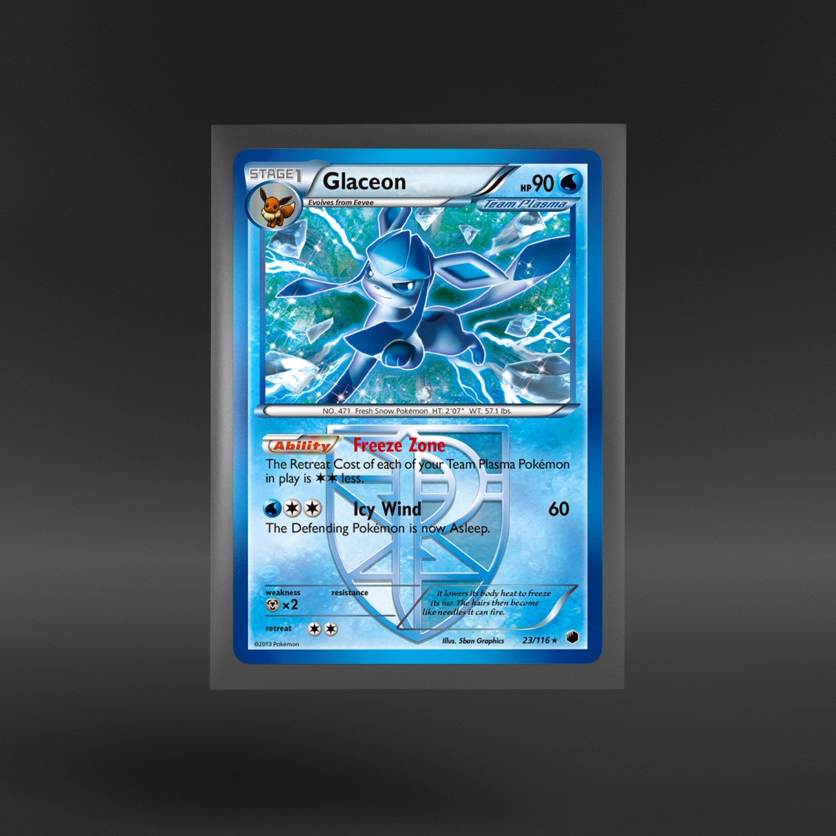 Plasma Freeze #23/116 Glaceon