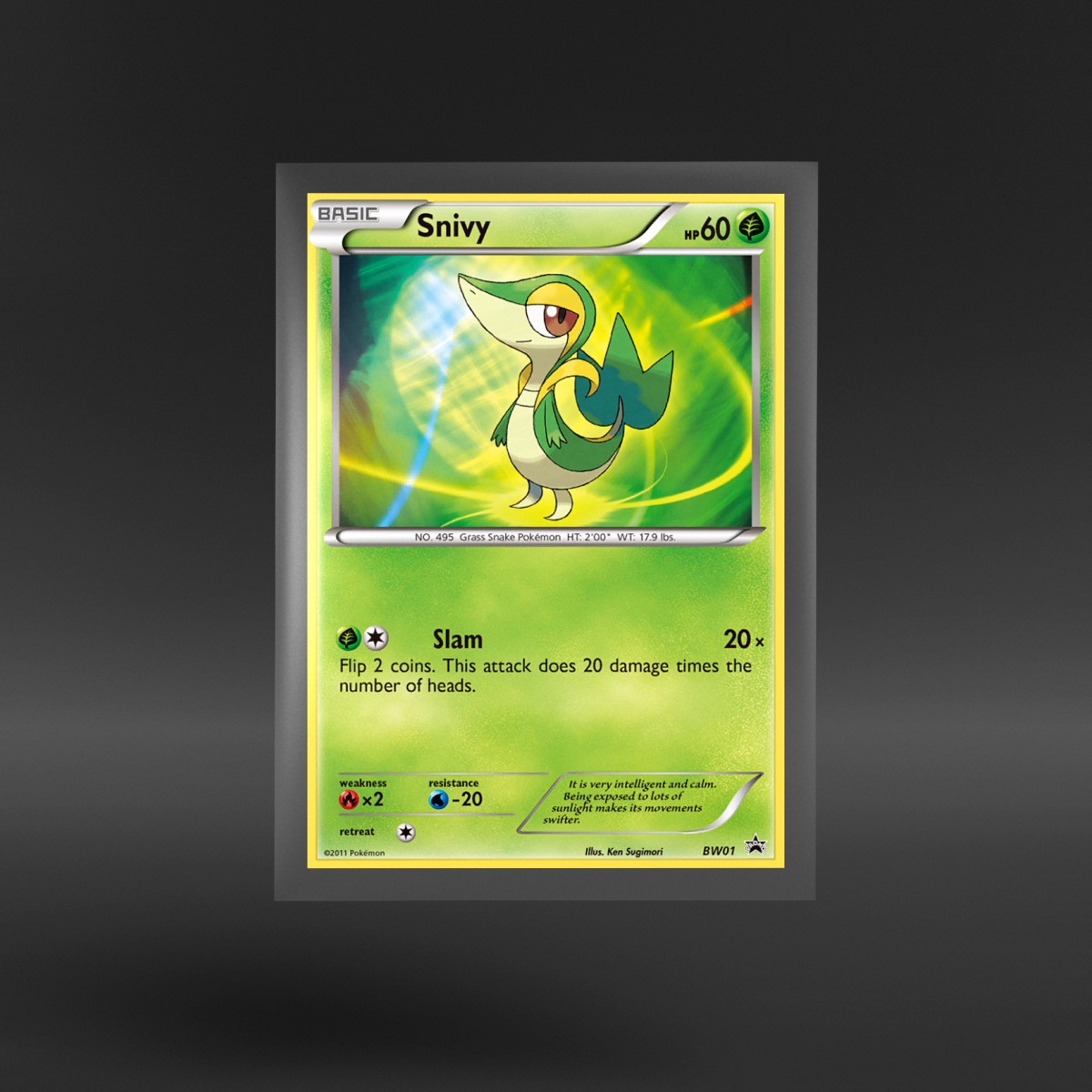 BW Black Star Promos #BW01 Snivy