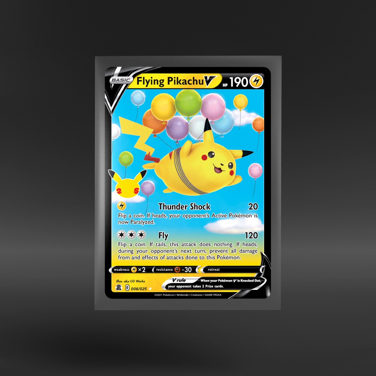 Celebrations Flying Pikachu V