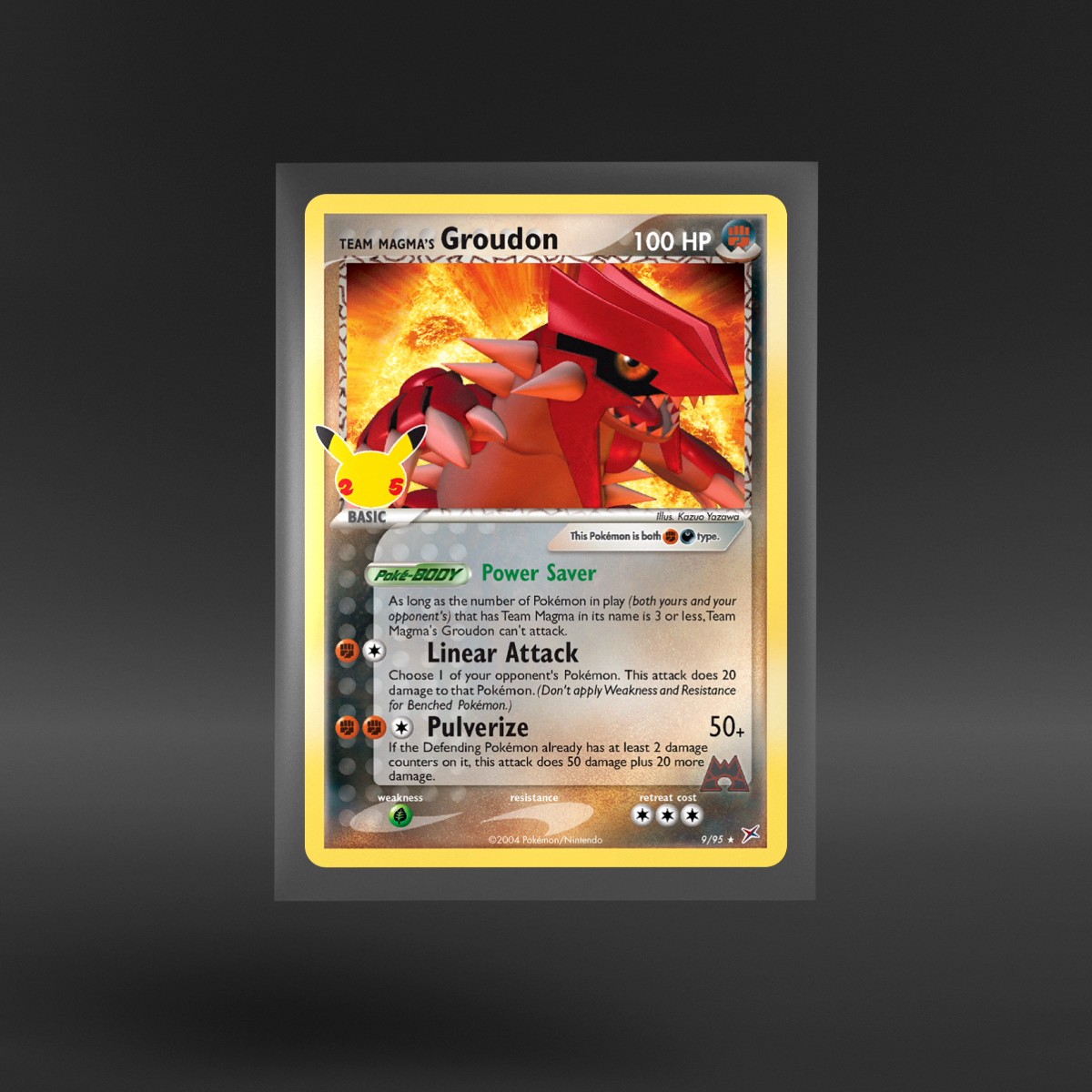 Celebrations: Classic Collection Team Magma's Groudon