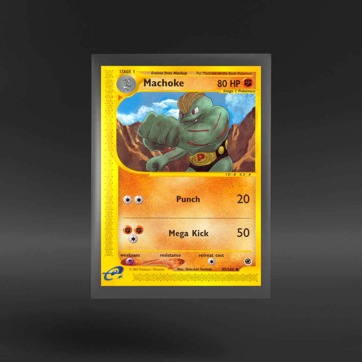 Expedition Base Set #85/165 Machoke