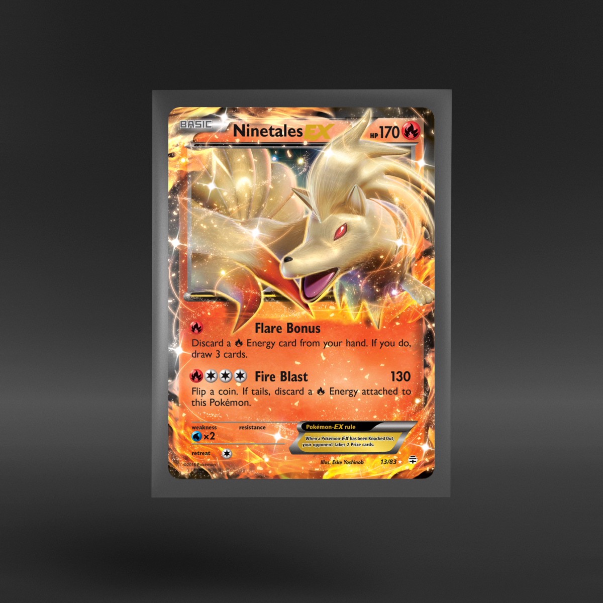 Generations #13/83 Ninetales-EX