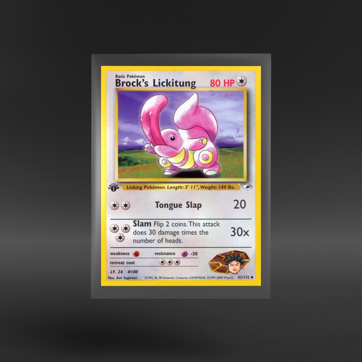 Gym Heroes #41/132 Brock's Lickitung