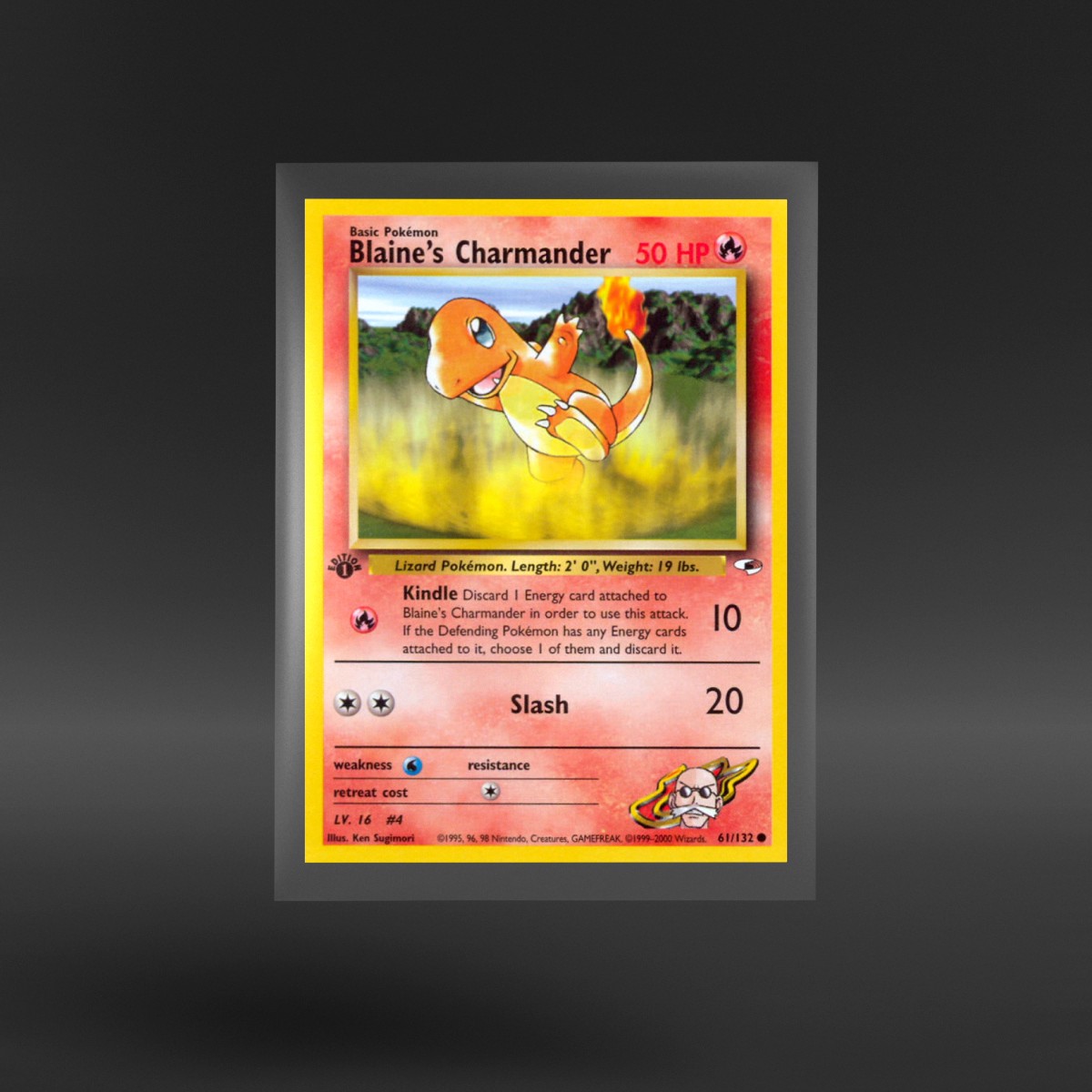 Gym Heroes #61/132 Blaine's Charmander
