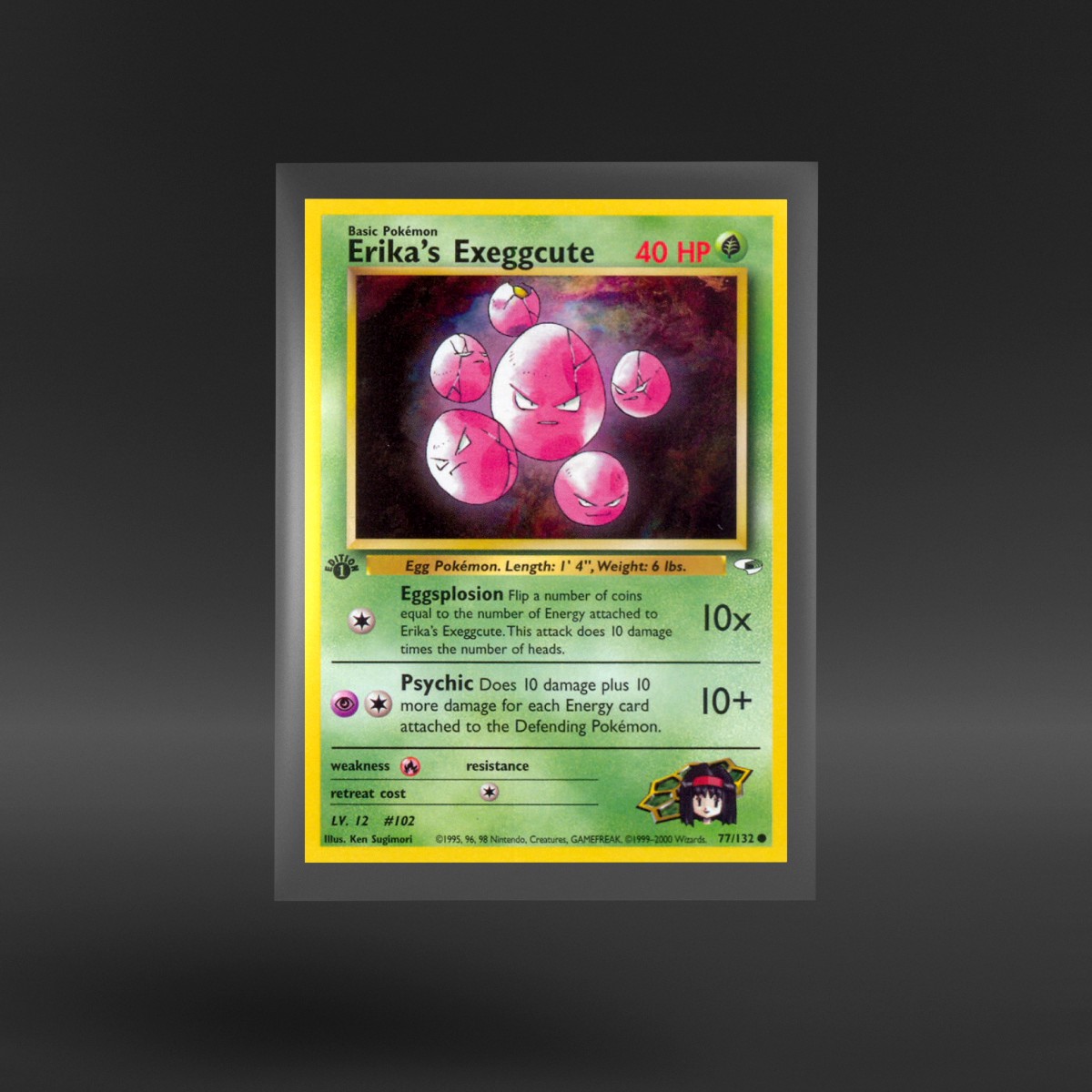 Gym Heroes #77/132 Erika's Exeggcute