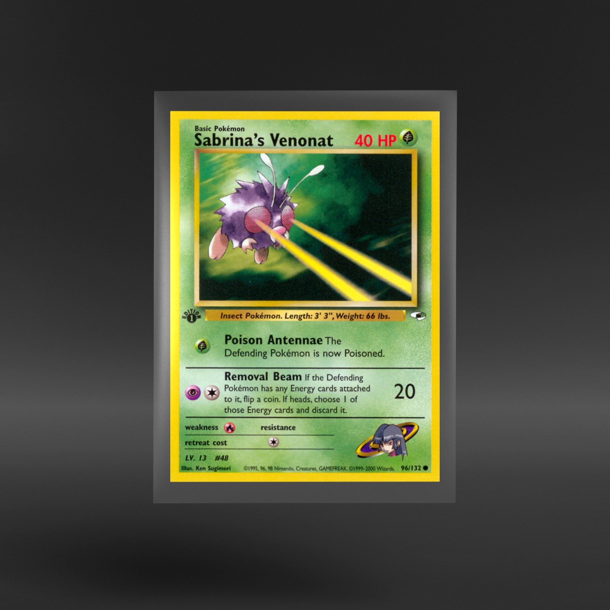 Gym Heroes #96/132 Sabrina's Venonat