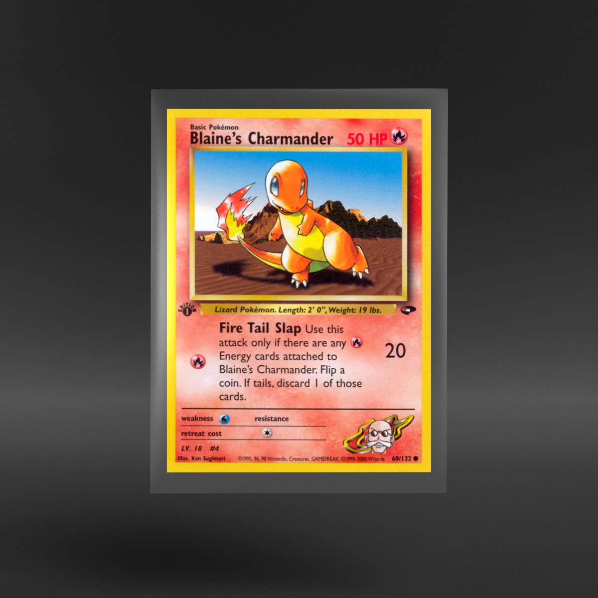 Gym Challenge #60/132 Blaine's Charmander