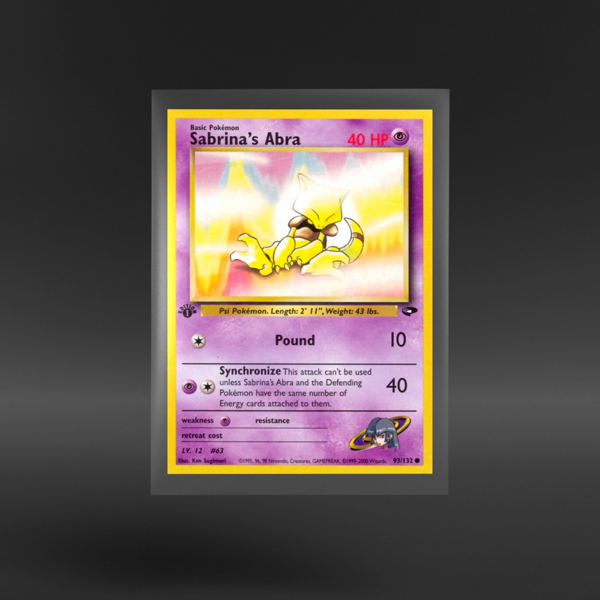 Gym Challenge #93/132 Sabrina's Abra
