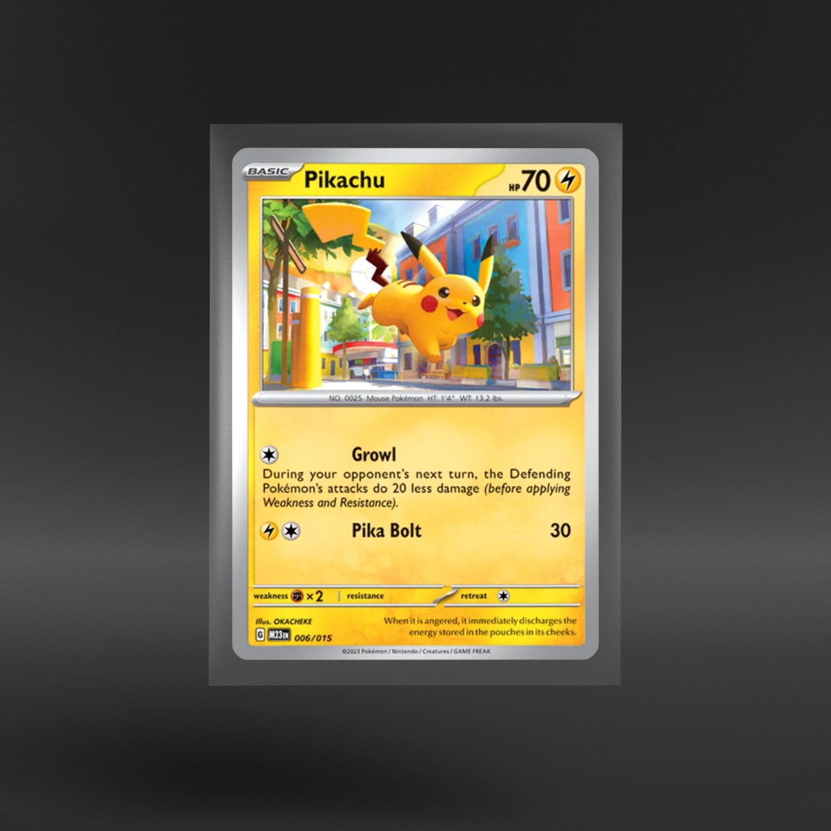 McDonald's Collection 2023 #006/015 Pikachu