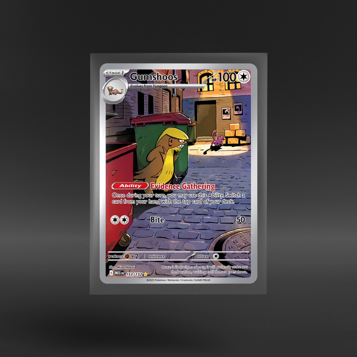 Mega Evolution #153/132 Gumshoos