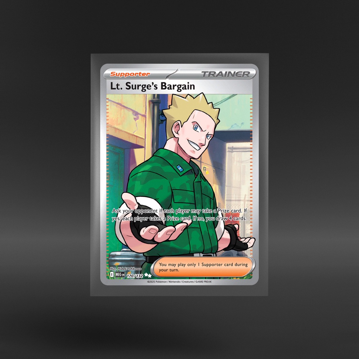 Mega Evolution #170/132 Lt. Surge's Bargain