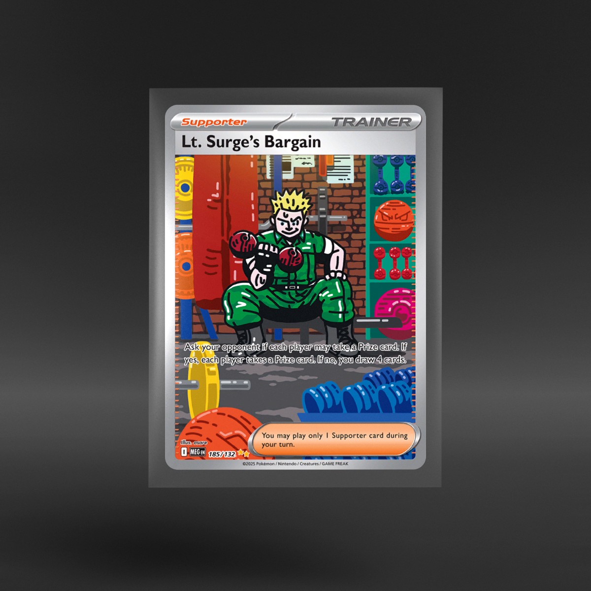 Mega Evolution #185/132 Lt. Surge's Bargain