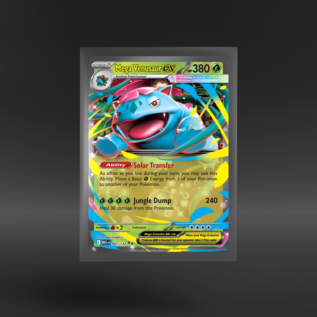 Mega Evolution #003/132 Mega Venusaur ex
