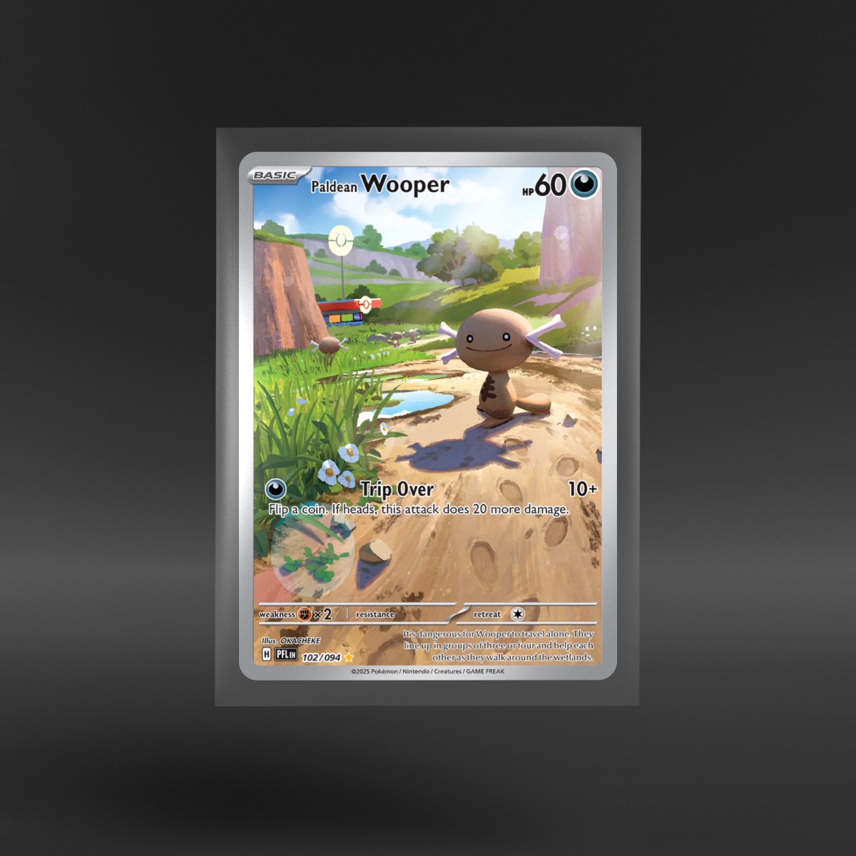 Phantasmal Flames #102/094 Paldean Wooper