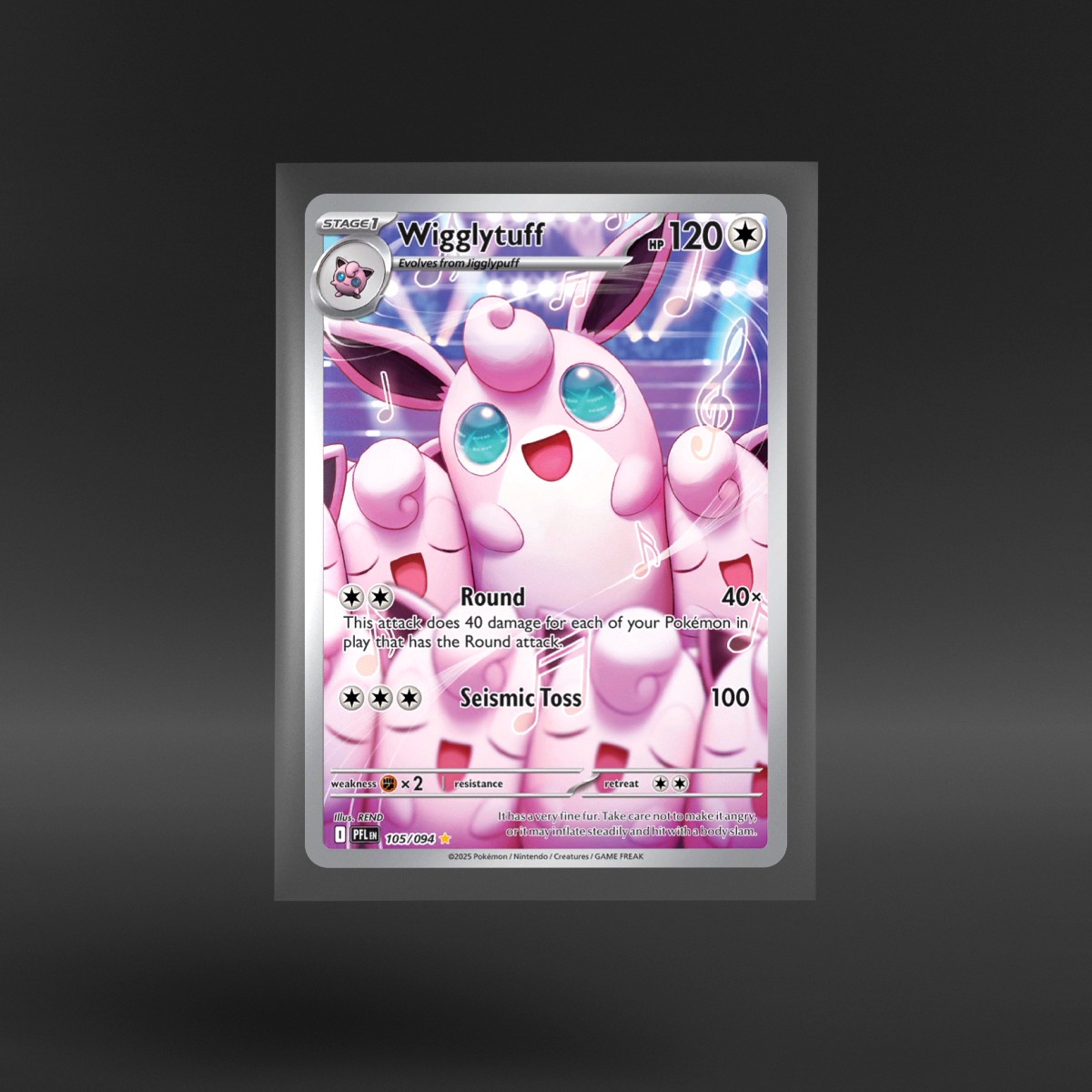 Phantasmal Flames #105/094 Wigglytuff