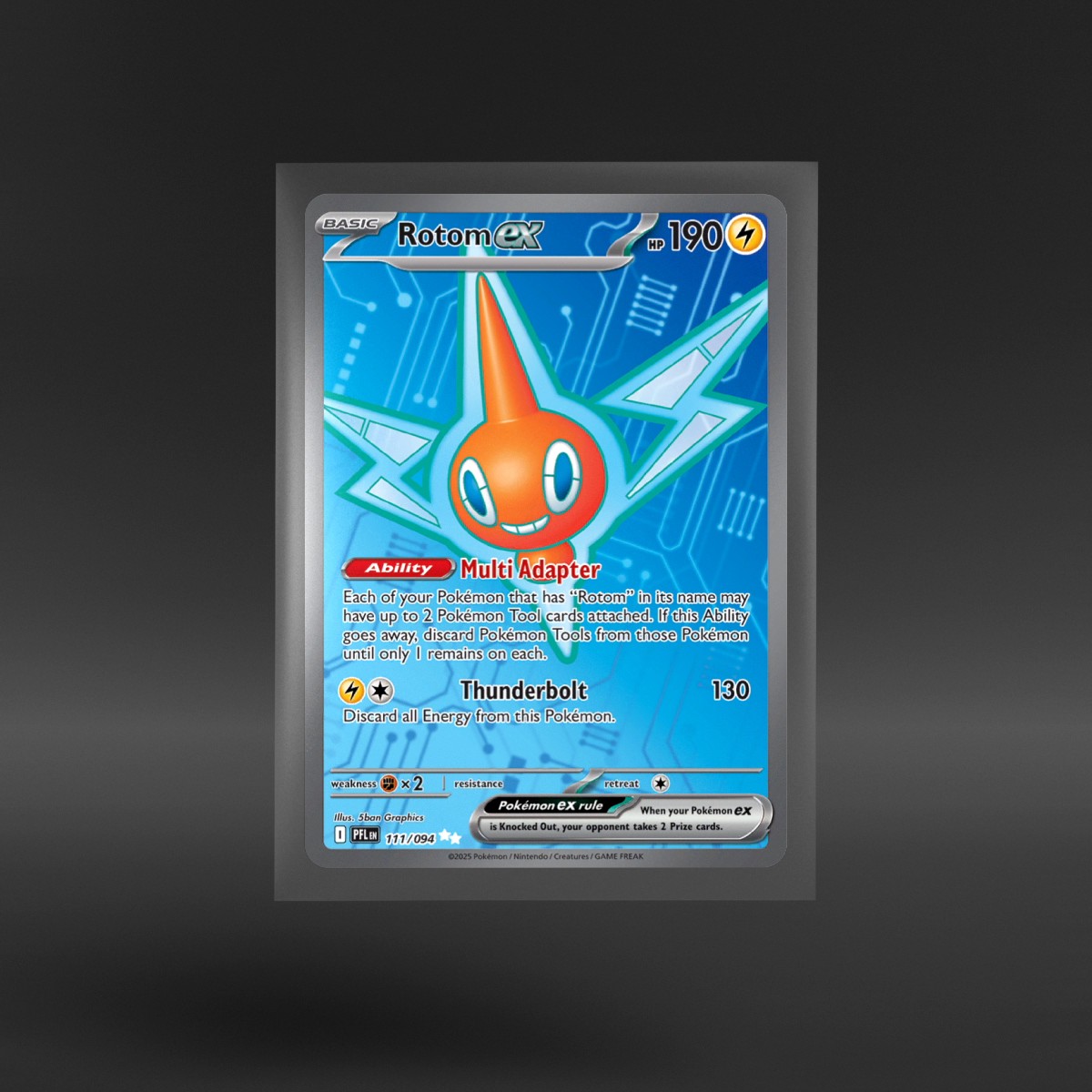 Phantasmal Flames #111/094 Rotom ex