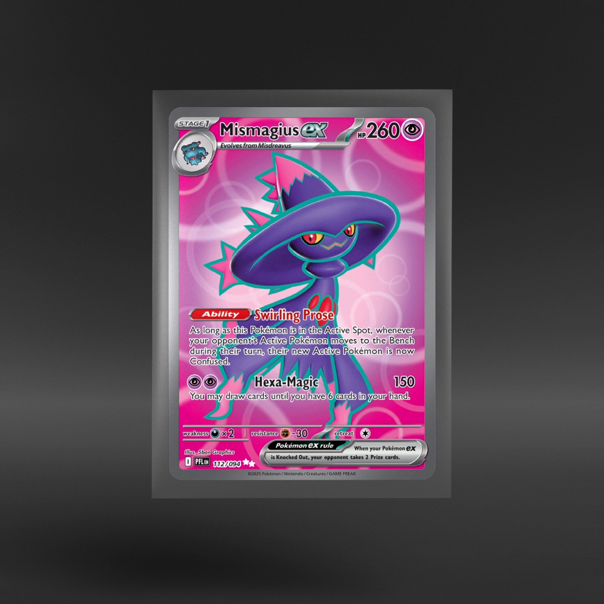 Phantasmal Flames #112/094 Mismagius ex