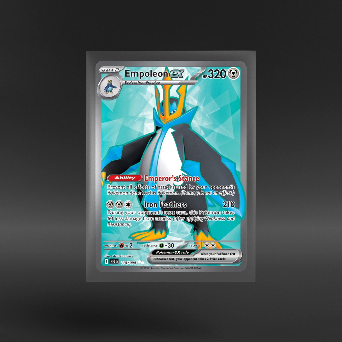 Phantasmal Flames #114/094 Empoleon ex