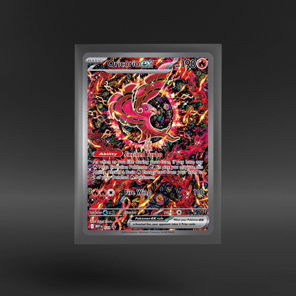 Mega Evolution Black Star Promos #024 Oricorio ex