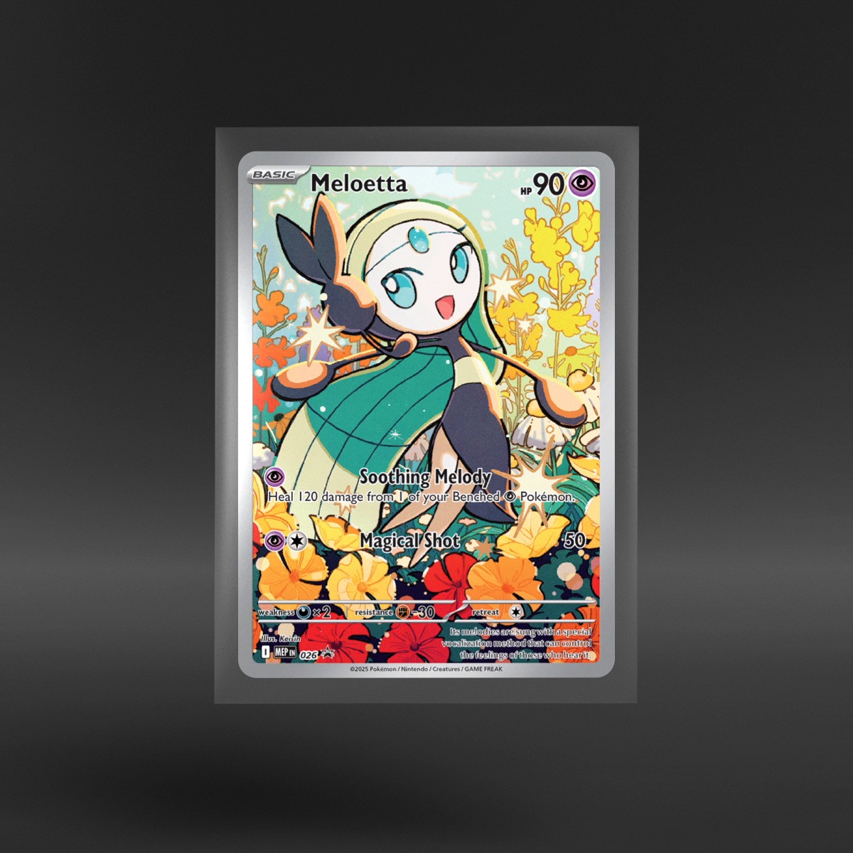 Mega Evolution Black Star Promos #026 Meloetta