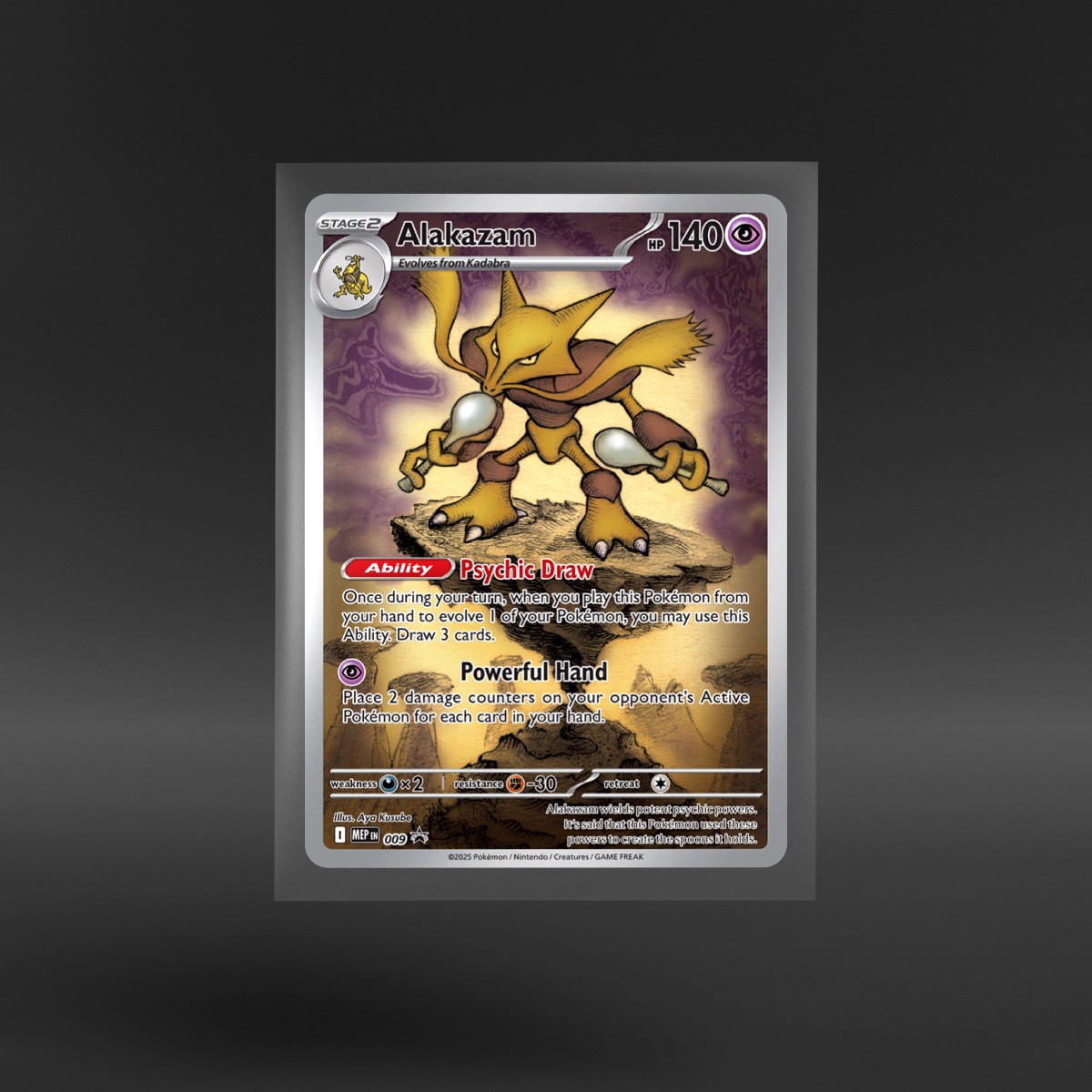 Mega Evolution Black Star Promos #009 Alakazam