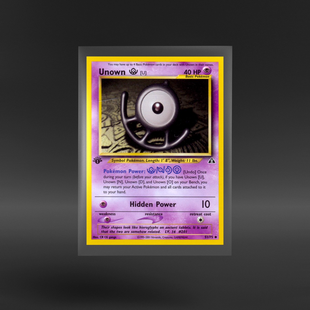 Neo Discovery #51/75 Unown [U]