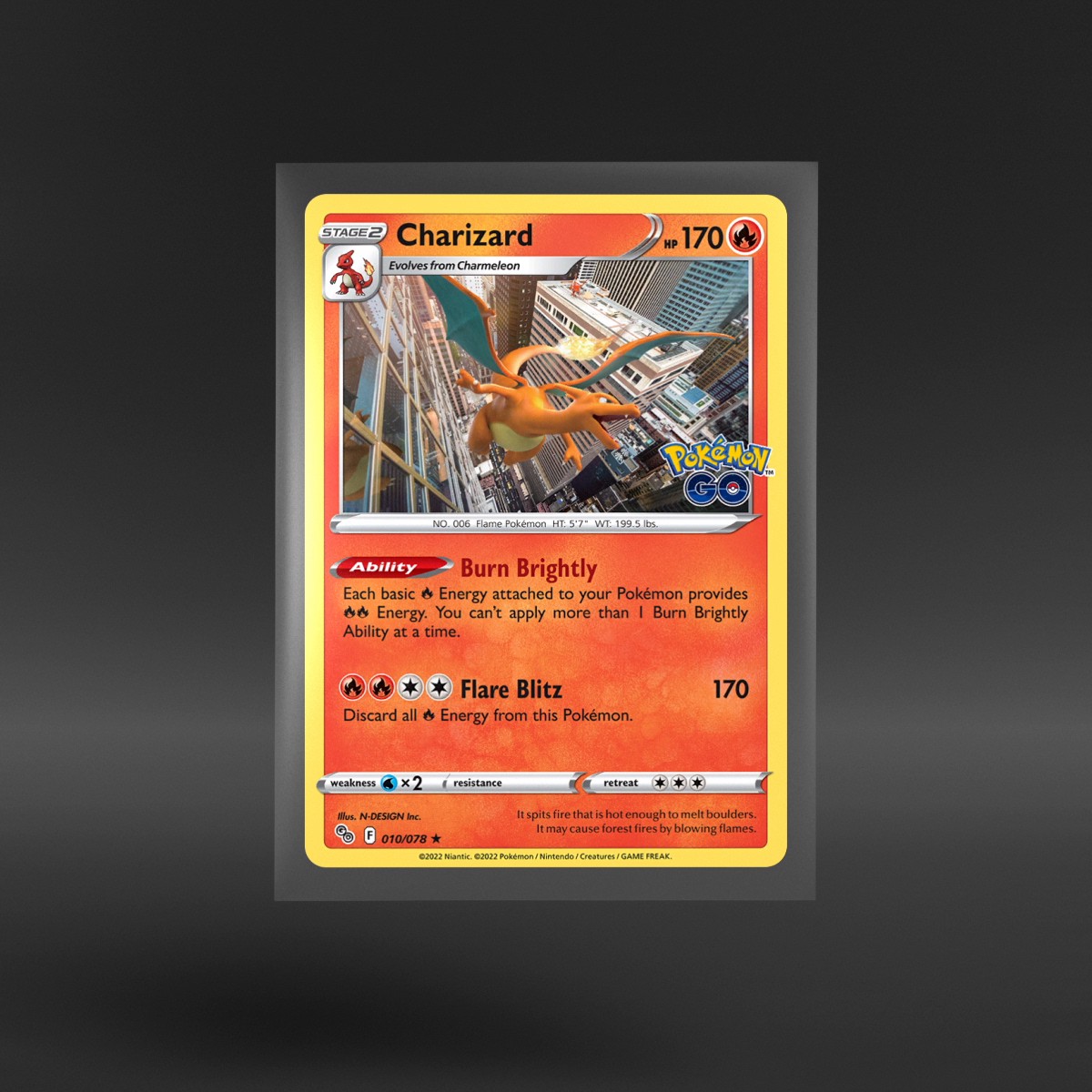Pokémon GO #010/078 Charizard