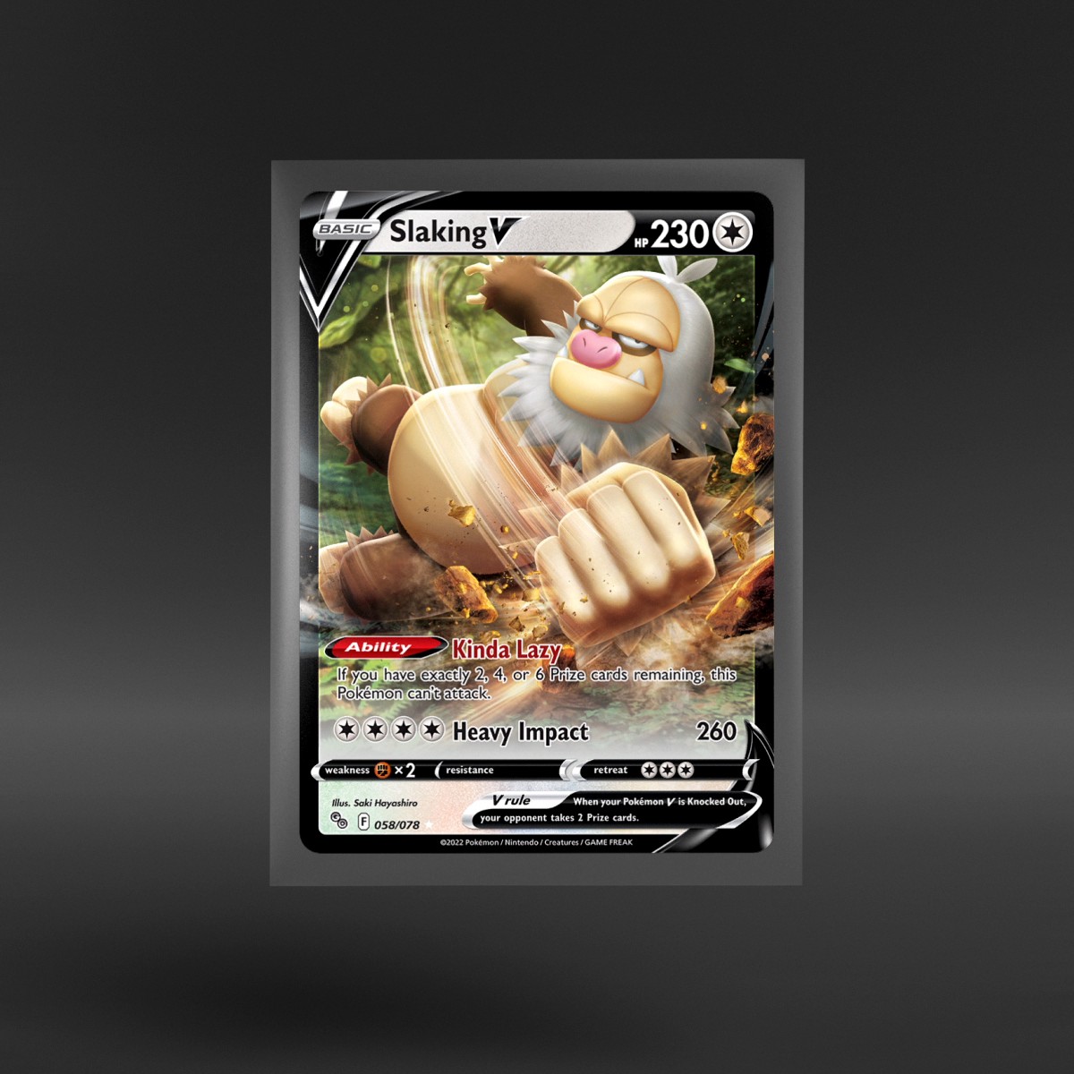 Pokémon GO #058/078 Slaking V