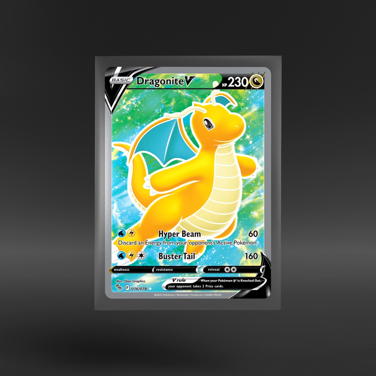 Pokémon GO #076/078 Dragonite V