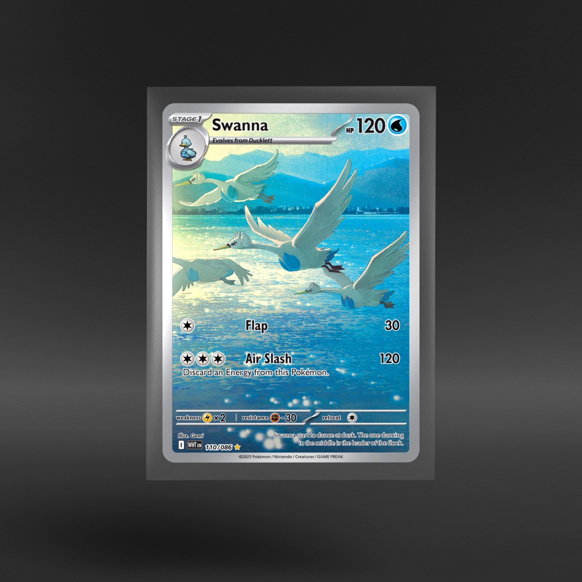 White Flare #110/086 Swanna