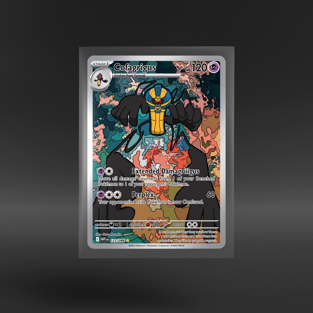 White Flare #123/086 Cofagrigus
