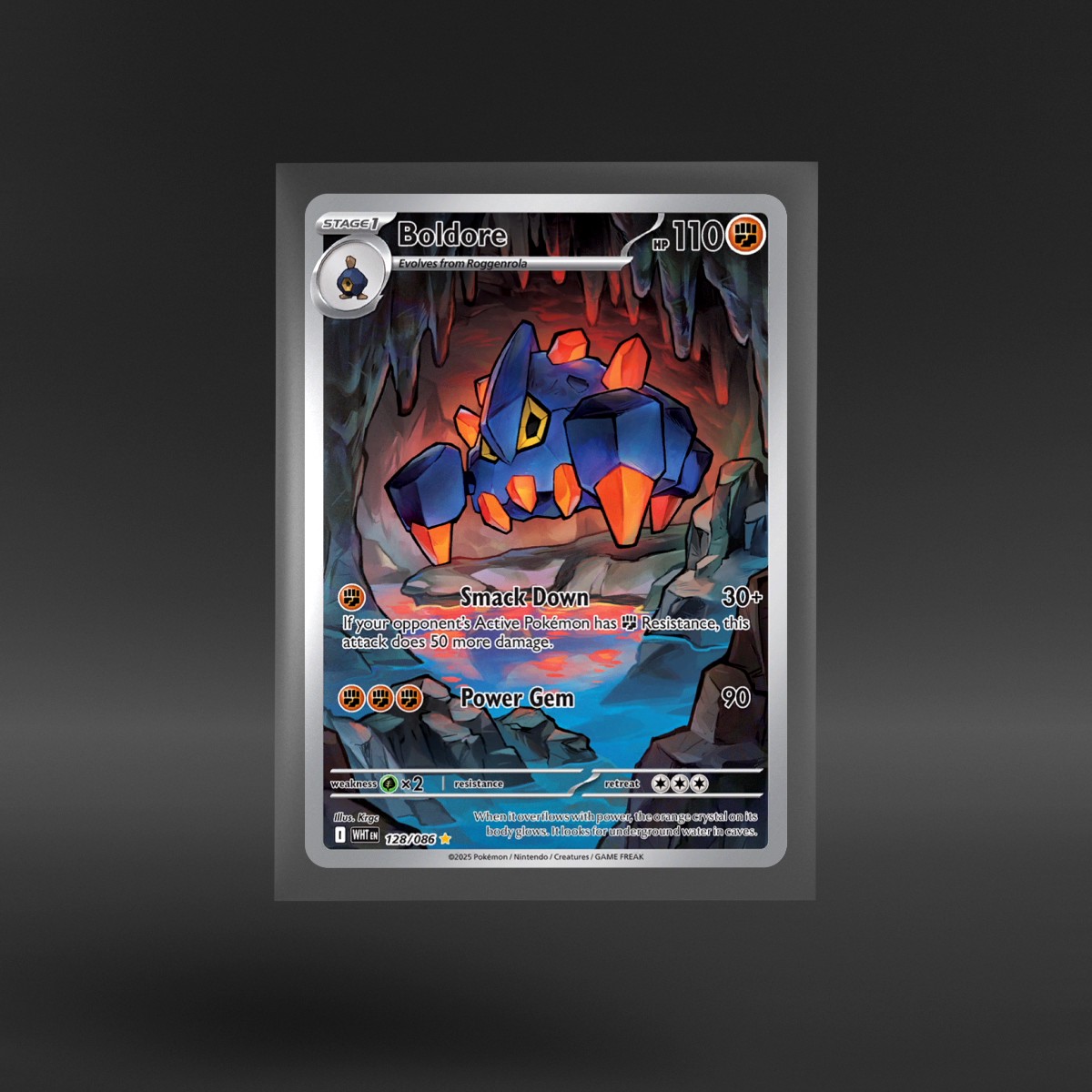 White Flare #128/086 Boldore