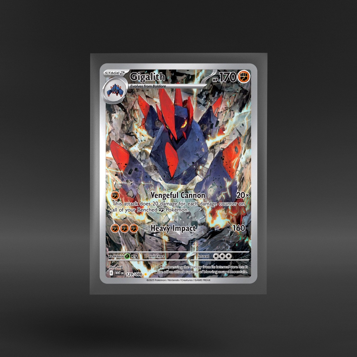 White Flare #129/086 Gigalith