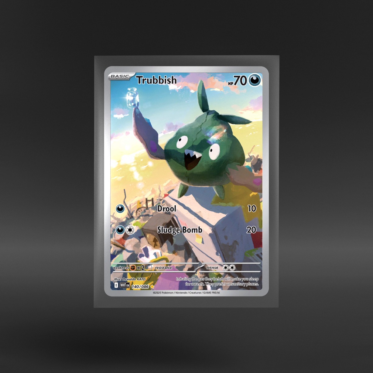 White Flare #140/086 Trubbish