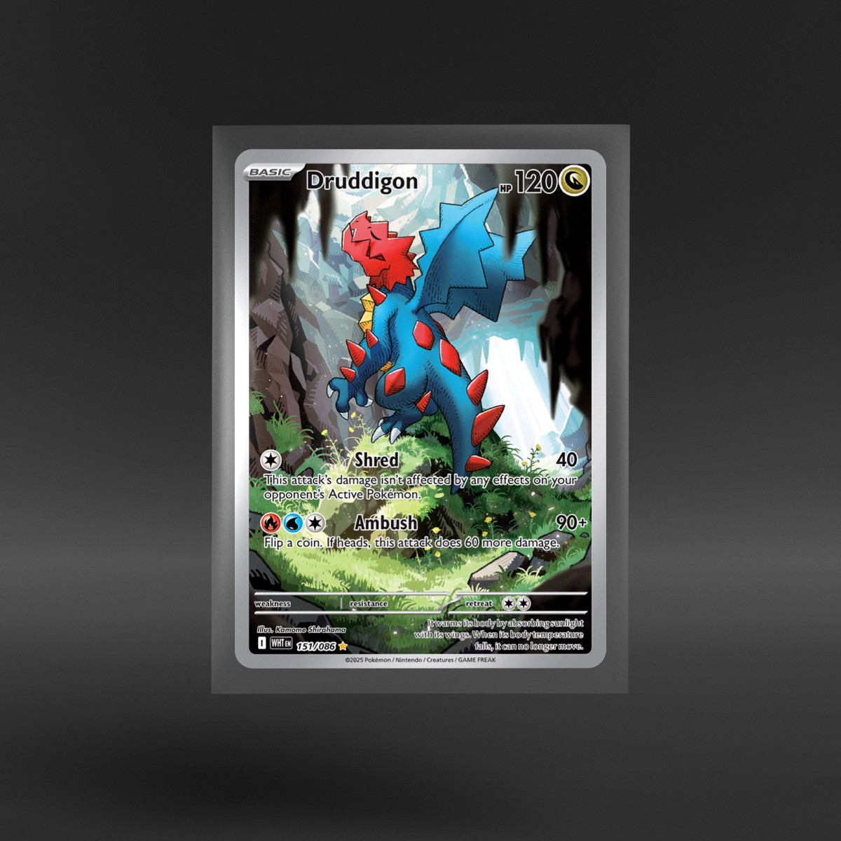 White Flare #151/086 Druddigon