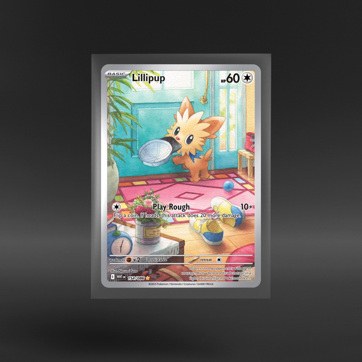 White Flare #154/086 Lillipup