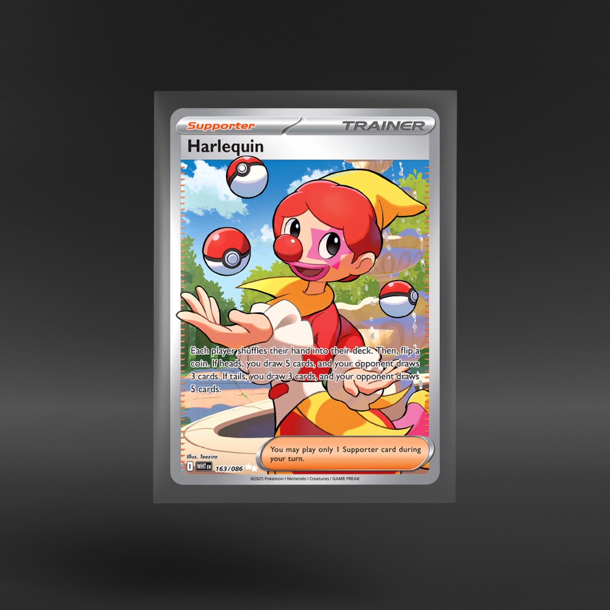 White Flare #163/086 Harlequin