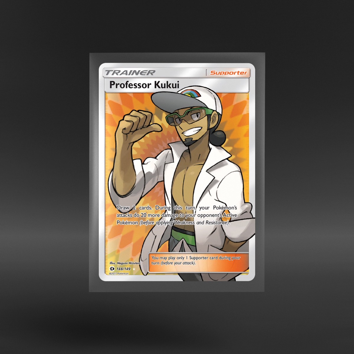 Sun & Moon #148/149 Professor Kukui
