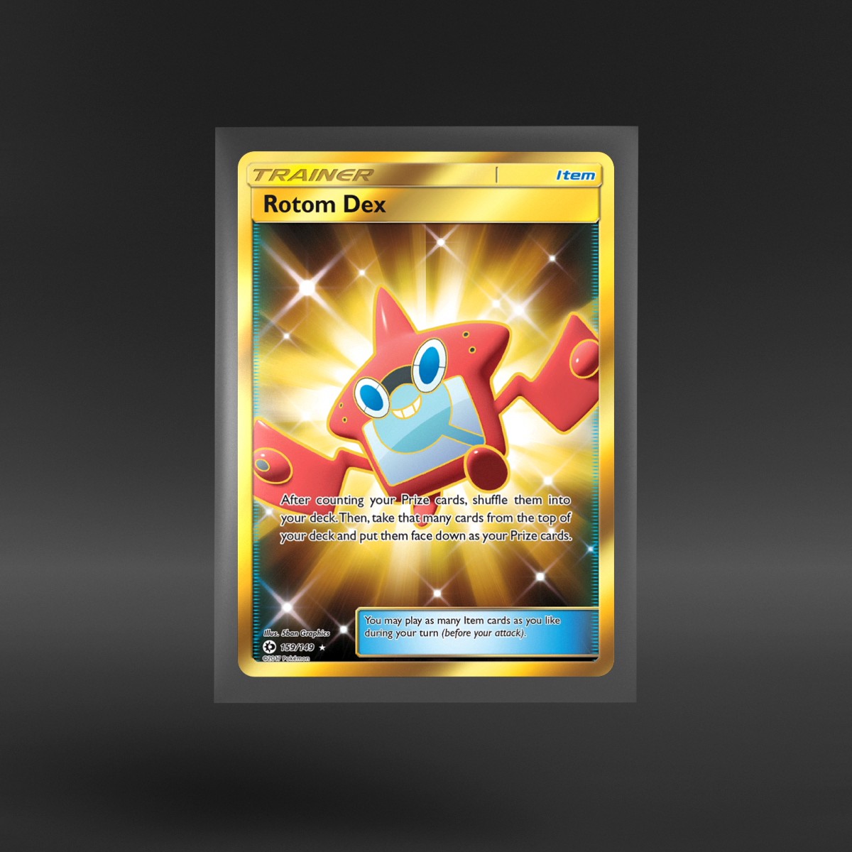 Sun & Moon #159/149 Rotom Dex