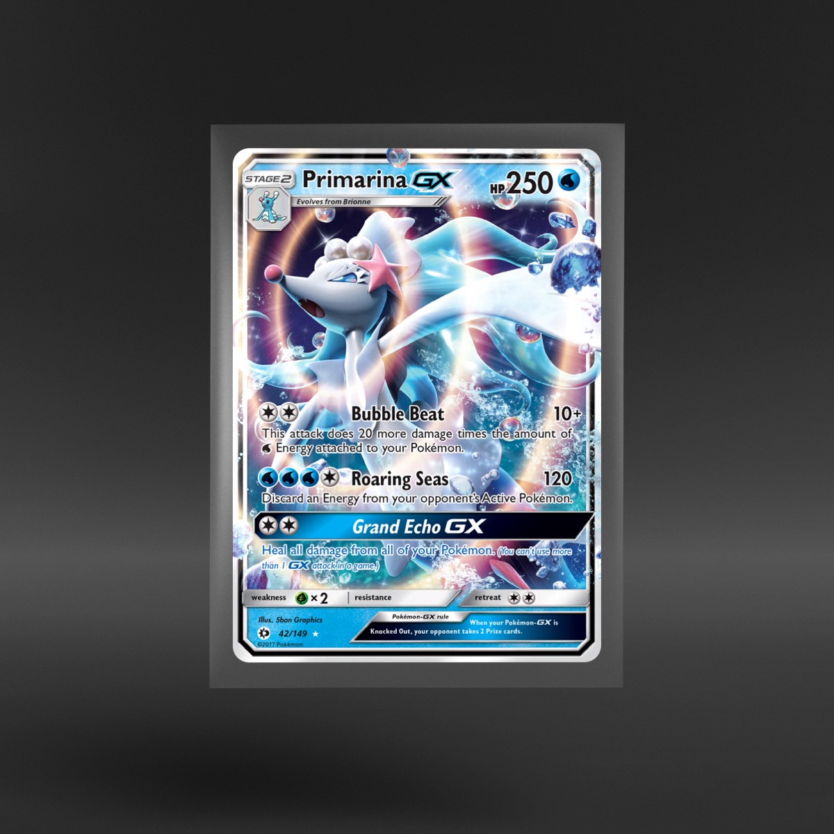 Sun & Moon #42/149 Primarina-GX