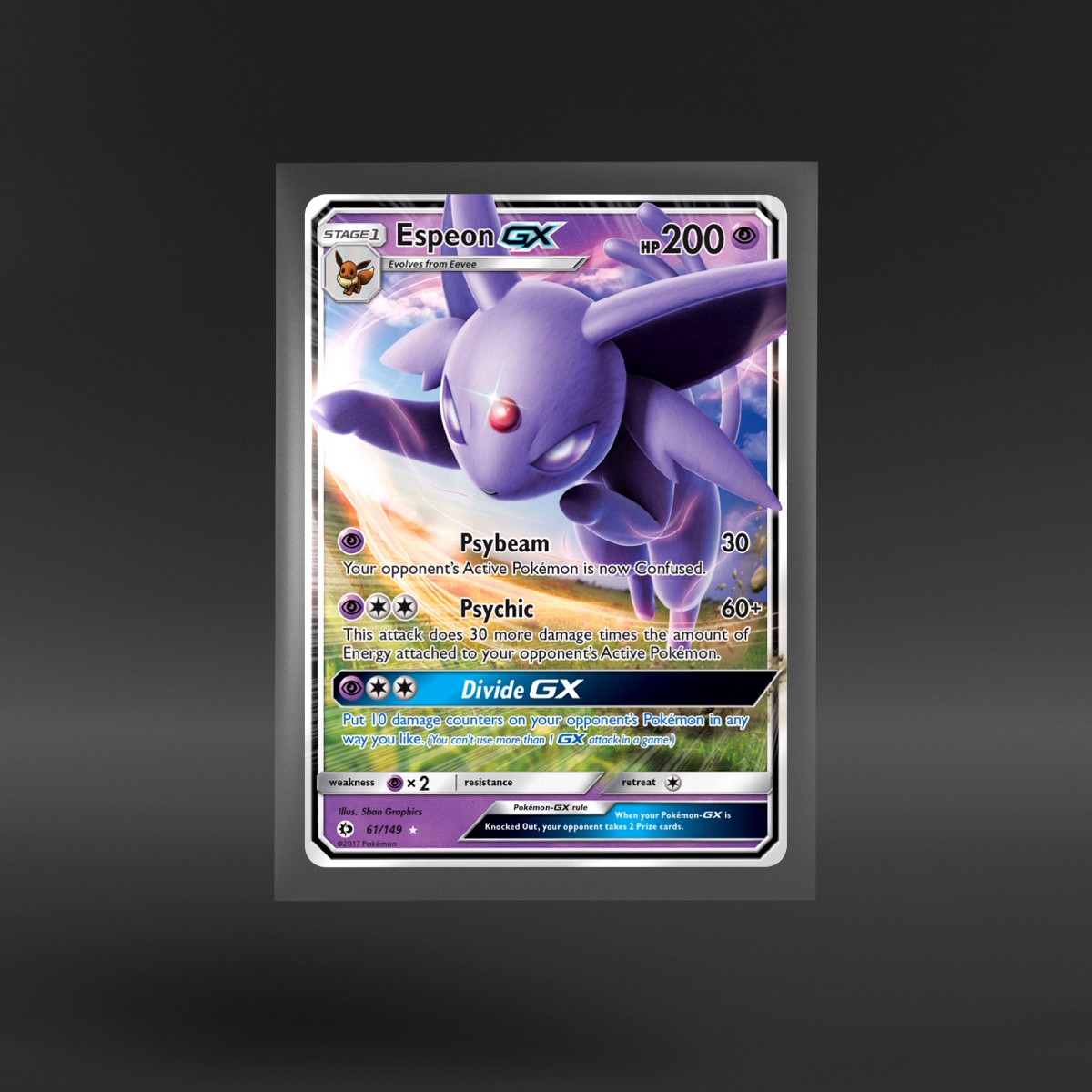 Sun & Moon #61/149 Espeon-GX