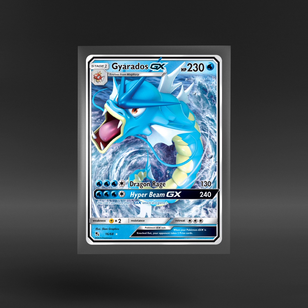 Hidden Fates #16/68 Gyarados-GX